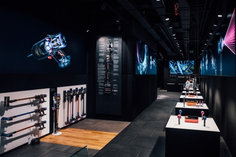Eigene Retail-Flchen: Im Mai hat Dyson in Kln auf 155 Quadratmetern seinen ersten Demo Store in Deutschland erffnet (Quelle: Dyson)